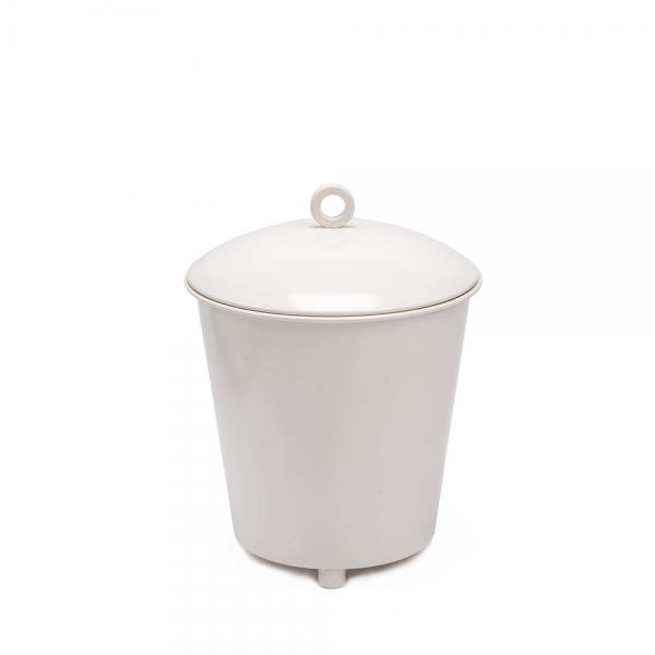 Elliptic Trash Can with Ring Knob #7-624