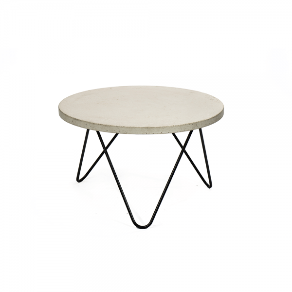 Round Table with A Concrete Surface #3-009C